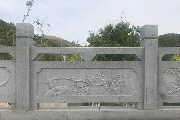 滨州市大连园林景观花岗岩栏杆定制